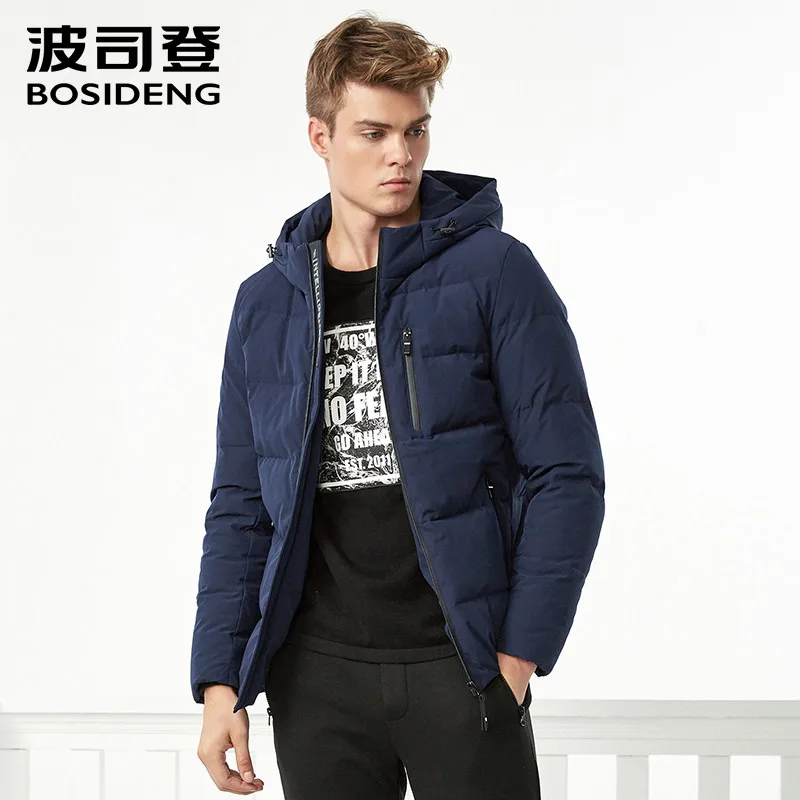 BOSIDENG new down jacket for men down coat hoodie winter thick short regular outwear zipper pocket high quality B70141103
BOSIDENG new down jacket for men down coat hoodie winter thick short regular outwear zipper pocket high quality B70141103