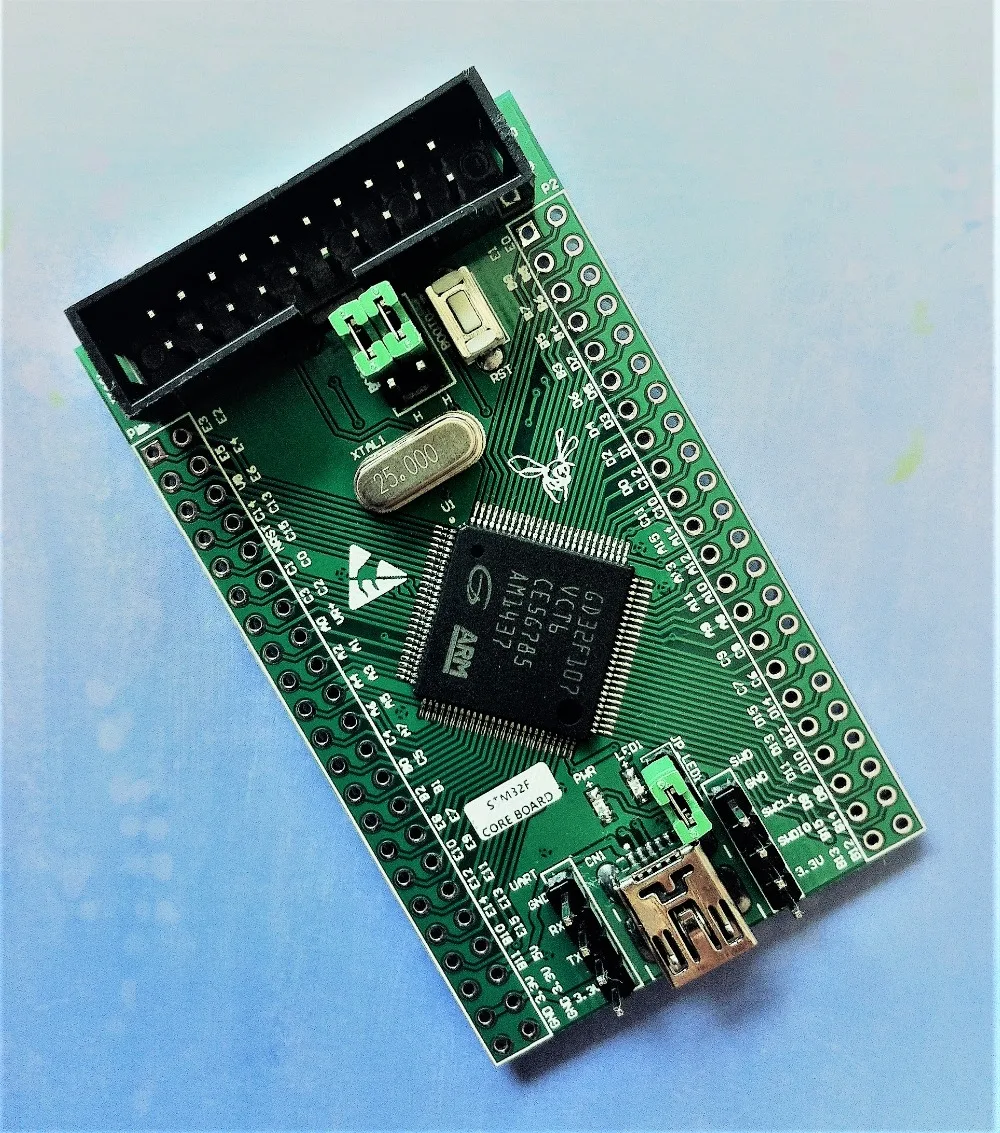 GD32F107VCT6 core board minimum system development board learning board GD32F107 Mini board
GD32F107VCT6 core board minimum system development board learning board GD32F107 Mini board