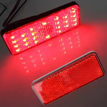 2x Universal LED Reflector Red Rear Tail Brake Stop Marker Light For SUV Truck Trailer Motorcycle Car
2x Universal LED Reflector Red Rear Tail Brake Stop Marker Light For SUV Truck Trailer Motorcycle Car
