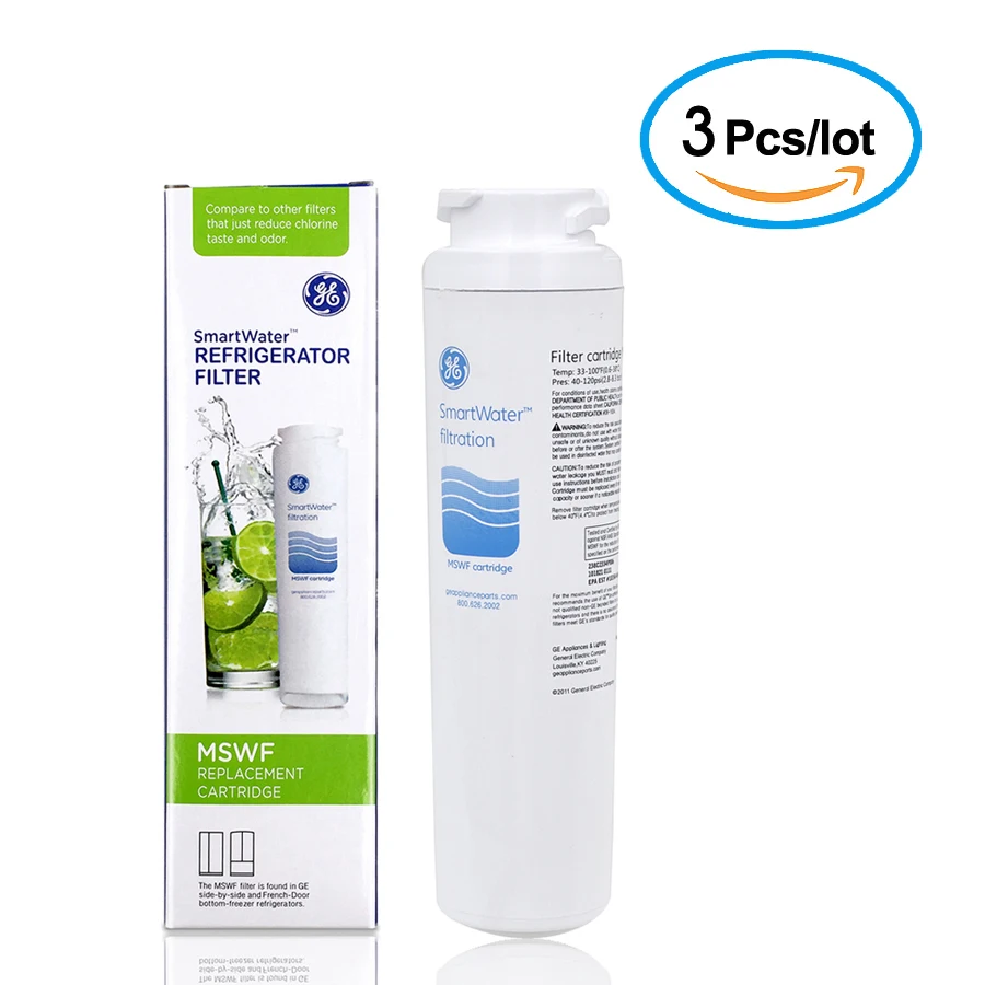 Water Filter Household Purifier Hydrofilter Mswf Refrigerator Water Filter Cartridge Replacement For Ge Mswf Filter 3 Pcs/lot
Water Filter Household Purifier Hydrofilter Mswf Refrigerator Water Filter Cartridge Replacement For Ge Mswf Filter 3 Pcs/lot