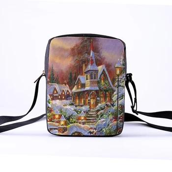 Customized Women's Shoulder Messenger Bag Christmas Print Children's Crossbody Shoulder Bag Christmas Gift Casual Cartoon 
Customized Women's Shoulder Messenger Bag Christmas Print Children's Crossbody Shoulder Bag Christmas Gift Casual Cartoon