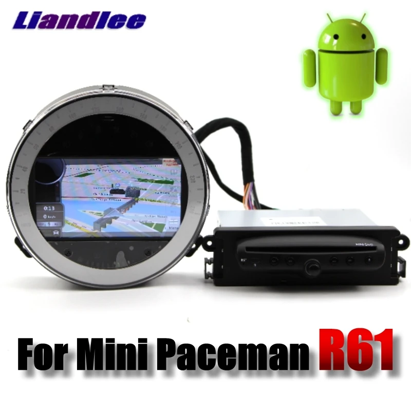 For Mini Paceman R61 2013~2016 Liandlee Android system Car Multimedia Player NAVI DVD Car Radio Stereo GPS Map Navigation 7