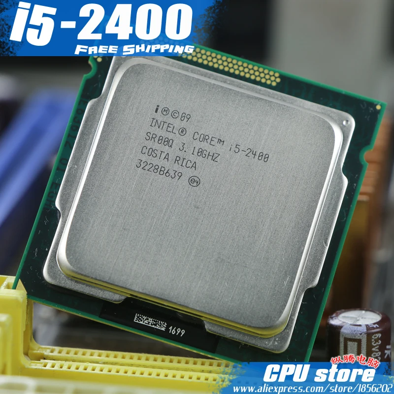 Free Shipping lntel I5 2400 CPU Processor Quad-Core(3.1Ghz /L3=6M/95W) Socket LGA 1155 Desktop CPU i5-2400 (working 100%)
Free Shipping lntel I5 2400 CPU Processor Quad-Core(3.1Ghz /L3=6M/95W) Socket LGA 1155 Desktop CPU i5-2400 (working 100%)