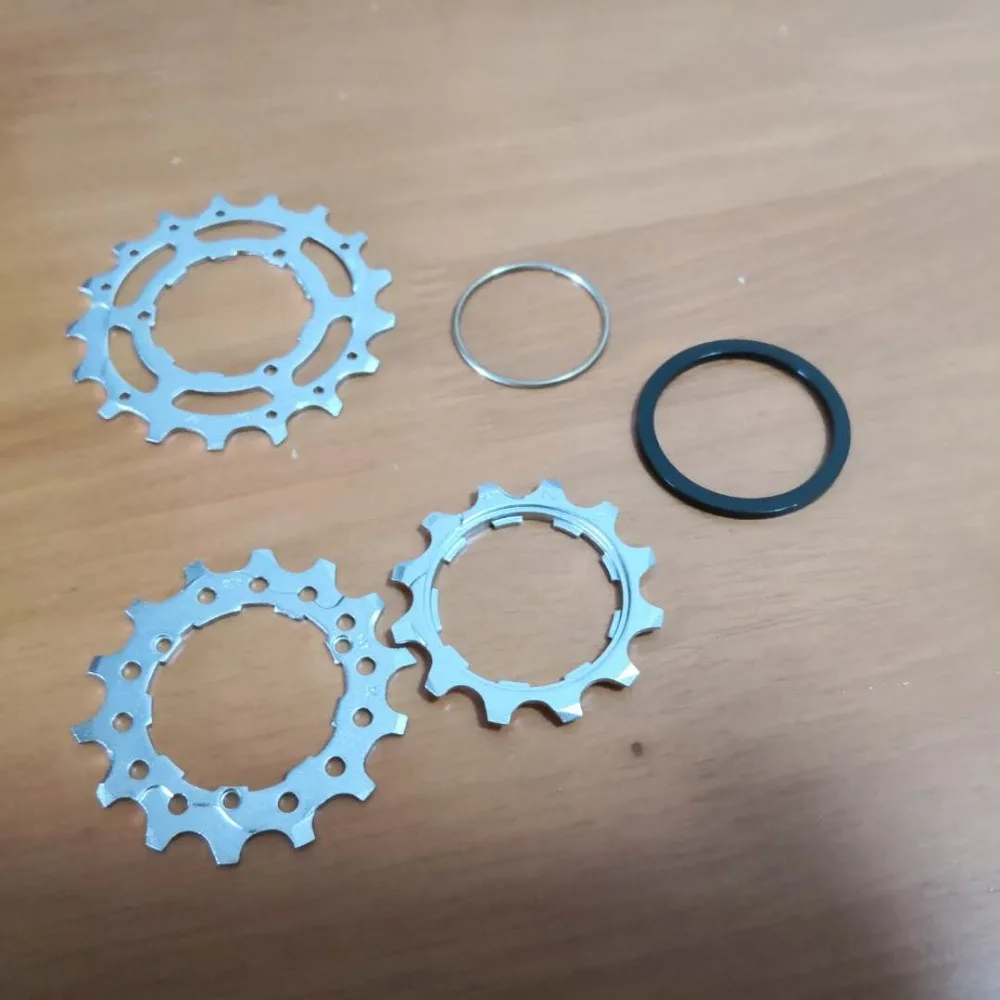 Bicycle Freewheel Rear Cassette Sprocket Set 12T 14T 17T for Brompton Upgrade 2 to 3 speed
Bicycle Freewheel Rear Cassette Sprocket Set 12T 14T 17T for Brompton Upgrade 2 to 3 speed
