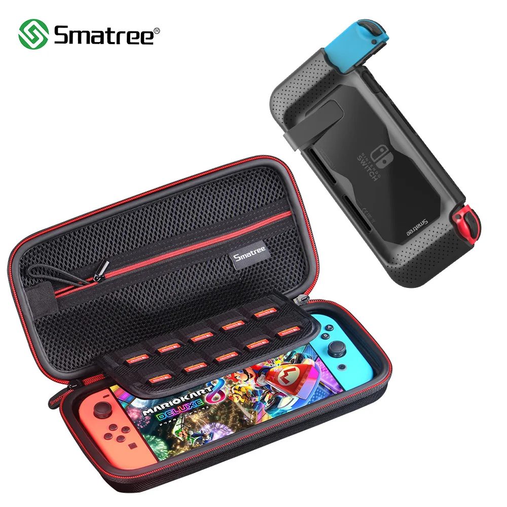 Smatree Silicone protective Cover Carrying Case Bag for Nintendo Switch Console Cards Handheld Travel Storage Hard bag
Smatree Silicone protective Cover Carrying Case Bag for Nintendo Switch Console Cards Handheld Travel Storage Hard bag