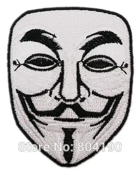 V FOR VENDETTA Halloween Crest Emblem Embroidered Iron On Patch retro applique wholesale dropship Free Shipping
V FOR VENDETTA Halloween Crest Emblem Embroidered Iron On Patch retro applique wholesale dropship Free Shipping