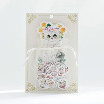 100 pcs/Pack Cute Cat Waterproof Sticker Decoration DIY Handmade Arts Craft Sticker
100 pcs/Pack Cute Cat Waterproof Sticker Decoration DIY Handmade Arts Craft Sticker