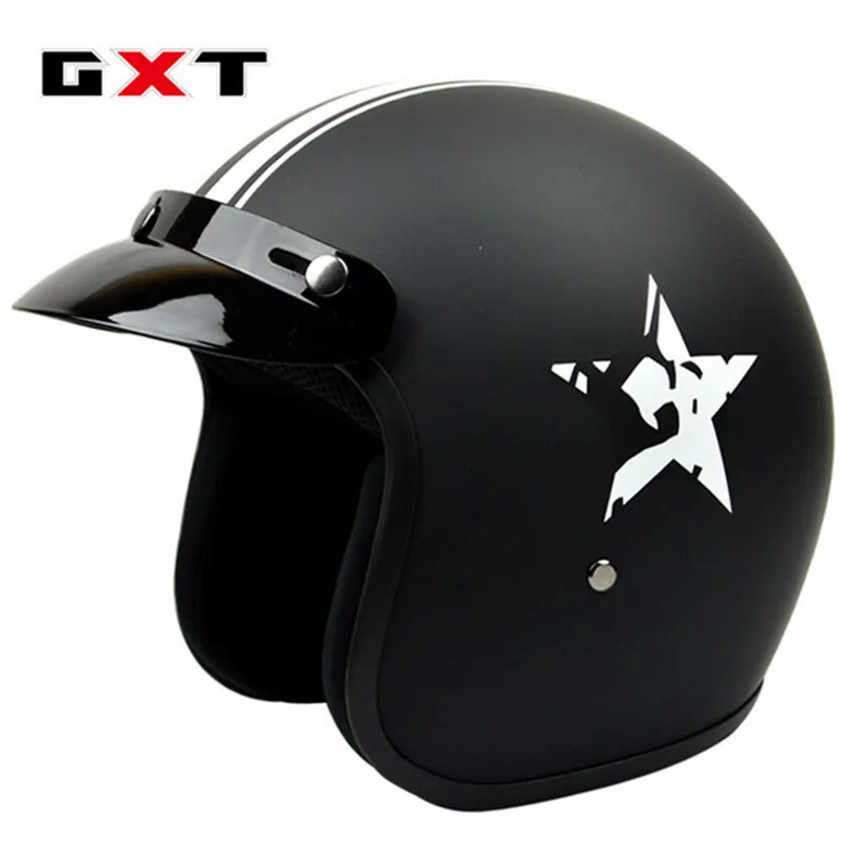 Newest Half Open Face Motorcycle Helmet Unisex Racing Sport Protection Gear Vintage Head Helmets Five Star DOT ECE G386
Newest Half Open Face Motorcycle Helmet Unisex Racing Sport Protection Gear Vintage Head Helmets Five Star DOT ECE G386