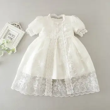 Retail New Newborn Baby Girl Christening Gown 3pcs Sets Infant Girls Princess Lace Baptism Dress Toddler Baby Clothes E1785
Retail New Newborn Baby Girl Christening Gown 3pcs Sets Infant Girls Princess Lace Baptism Dress Toddler Baby Clothes E1785