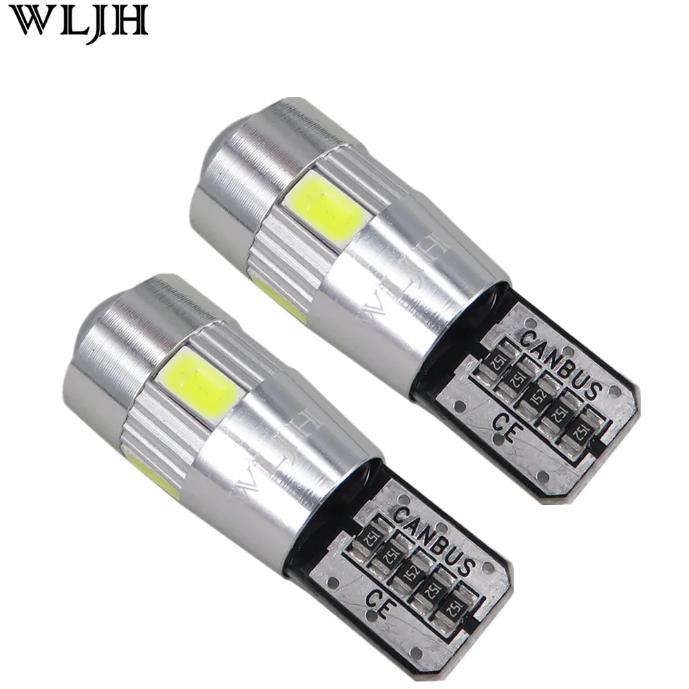 WLJH 2x T10 501 W5W LED Canbus Number Plate Sidelights Interior Error Led 5630 SMD Lamp Bulbs for Mercedes W203 W211 W204 W205
WLJH 2x T10 501 W5W LED Canbus Number Plate Sidelights Interior Error Led 5630 SMD Lamp Bulbs for Mercedes W203 W211 W204 W205