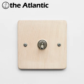 Maple/Walnut Luxury Wall Light Switch Panel Hand Made Switch 10A 110V-250V Wood Panel Brass Lever 1 GANG Retro Collection
Maple/Walnut Luxury Wall Light Switch Panel Hand Made Switch 10A 110V-250V Wood Panel Brass Lever 1 GANG Retro Collection