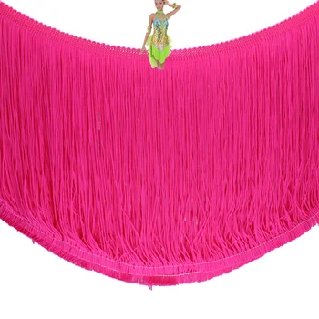 30cm long Fringe Tassel For Latin Samba Macrame Matte Color Nylon Neon Fluor 5 Yds Sewing Trimming 28-30CM
30cm long Fringe Tassel For Latin Samba Macrame Matte Color Nylon Neon Fluor 5 Yds Sewing Trimming 28-30CM