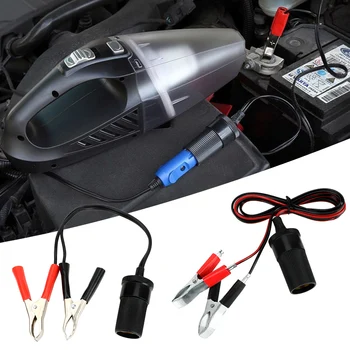 LEEPEE Car Battery Cable Clip-on Cigarette Lighter 12V Car Battery Clip Booster Jumper Cables Terminal Clamp
LEEPEE Car Battery Cable Clip-on Cigarette Lighter 12V Car Battery Clip Booster Jumper Cables Terminal Clamp