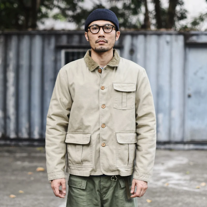 SauceZhan LH02 Work Jacket Hunter Jacket Safari Style Jacket VINTAGE Canvas Jacket Men Jacket Wool Jacket Hunting Jacket
SauceZhan LH02 Work Jacket Hunter Jacket Safari Style Jacket VINTAGE Canvas Jacket Men Jacket Wool Jacket Hunting Jacket