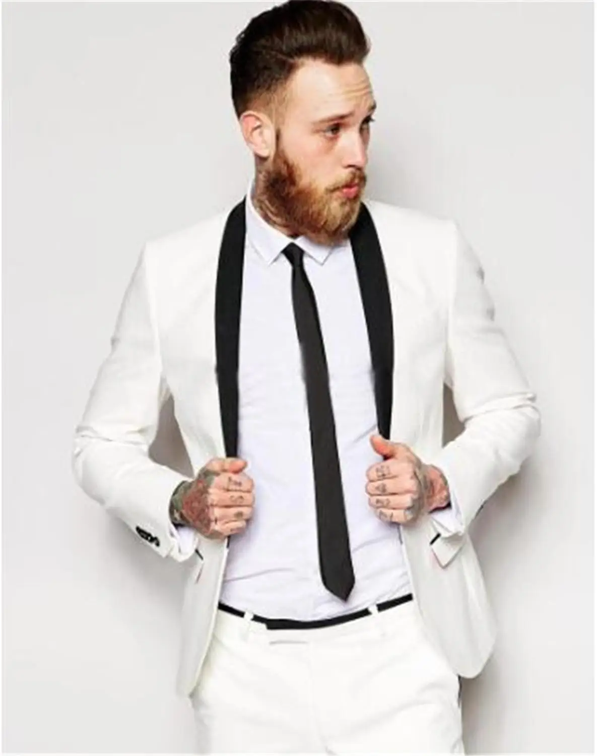 White Custom Made Men's Casual Suits With Pants Groom Wedding Party Tuxedo Suit Prom Man Suits Tuxedo Suits Blazer
White Custom Made Men's Casual Suits With Pants Groom Wedding Party Tuxedo Suit Prom Man Suits Tuxedo Suits Blazer
