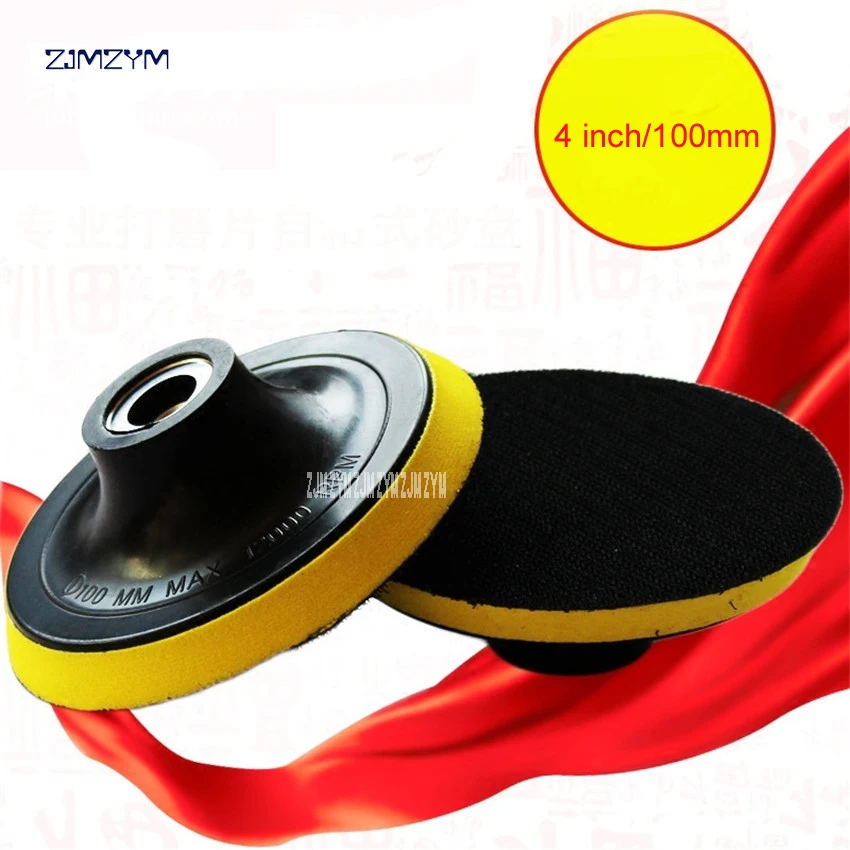 1pc Rotary Tool Polishing Disk Discs for Sandpaper Disc Chuck 100mmOuter diameter Angle Grinder Accessories 4 inch Polishing Pad
1pc Rotary Tool Polishing Disk Discs for Sandpaper Disc Chuck 100mmOuter diameter Angle Grinder Accessories 4 inch Polishing Pad