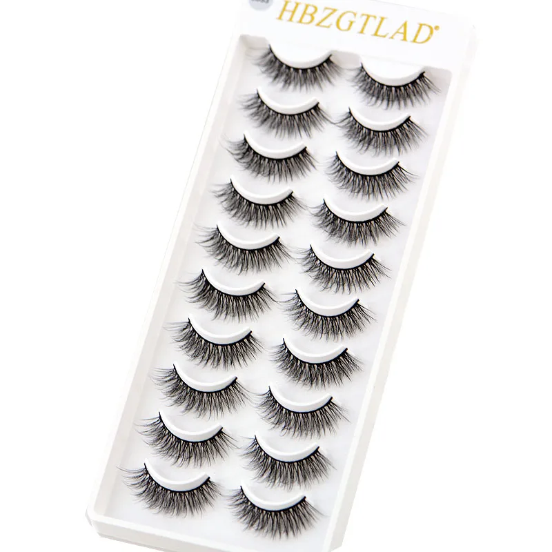 HBZGTLAD 10 pairs natural false eyelashes fake lashes long makeup 3d mink lashes eyelash extension mink eyelashes for beauty
HBZGTLAD 10 pairs natural false eyelashes fake lashes long makeup 3d mink lashes eyelash extension mink eyelashes for beauty