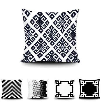 Modern Black White Greek Key Border Cushion Cover Art Abstract Geometric Cotton Throw Pillow Case Creative Sofa Car Pillow Cover
Modern Black White Greek Key Border Cushion Cover Art Abstract Geometric Cotton Throw Pillow Case Creative Sofa Car Pillow Cover