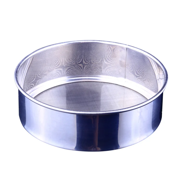 2017 Cake Decorating Tools Baking Tools 16cm Stainless Steel Sieve 30 Mesh Ultra Fine Bucket With Powder With Circular Flour
2017 Cake Decorating Tools Baking Tools 16cm Stainless Steel Sieve 30 Mesh Ultra Fine Bucket With Powder With Circular Flour