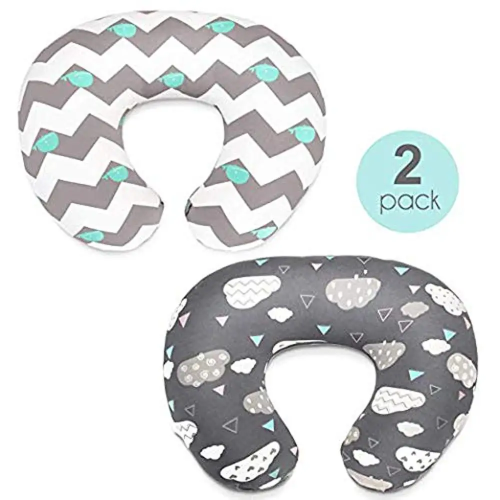 2PC Newborn Baby Breastfeeding Pillow Striped Print Soft Cover Nursing Pillow Zipper Cover Slipcover Suited for 0-12months baby
2PC Newborn Baby Breastfeeding Pillow Striped Print Soft Cover Nursing Pillow Zipper Cover Slipcover Suited for 0-12months baby