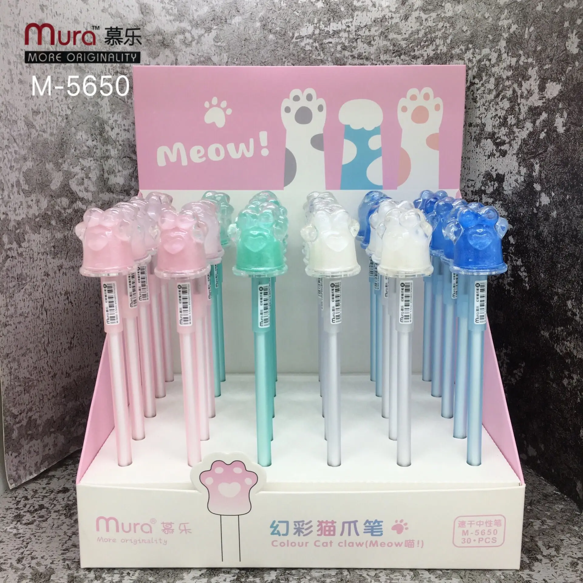 30 pcs Kawaii Gel Pens Cartoon Crystal cat claw black gel ink pens pens for writing Cute stationery office school supplies 0.5mm
30 pcs Kawaii Gel Pens Cartoon Crystal cat claw black gel ink pens pens for writing Cute stationery office school supplies 0.5mm