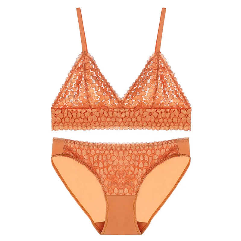 Women Sexy Lace Bra Set French Style Triangle Cup Bralette Ultra Thin Mesh Underwear Hollow Out Floral Female Lingerie Sets
Women Sexy Lace Bra Set French Style Triangle Cup Bralette Ultra Thin Mesh Underwear Hollow Out Floral Female Lingerie Sets