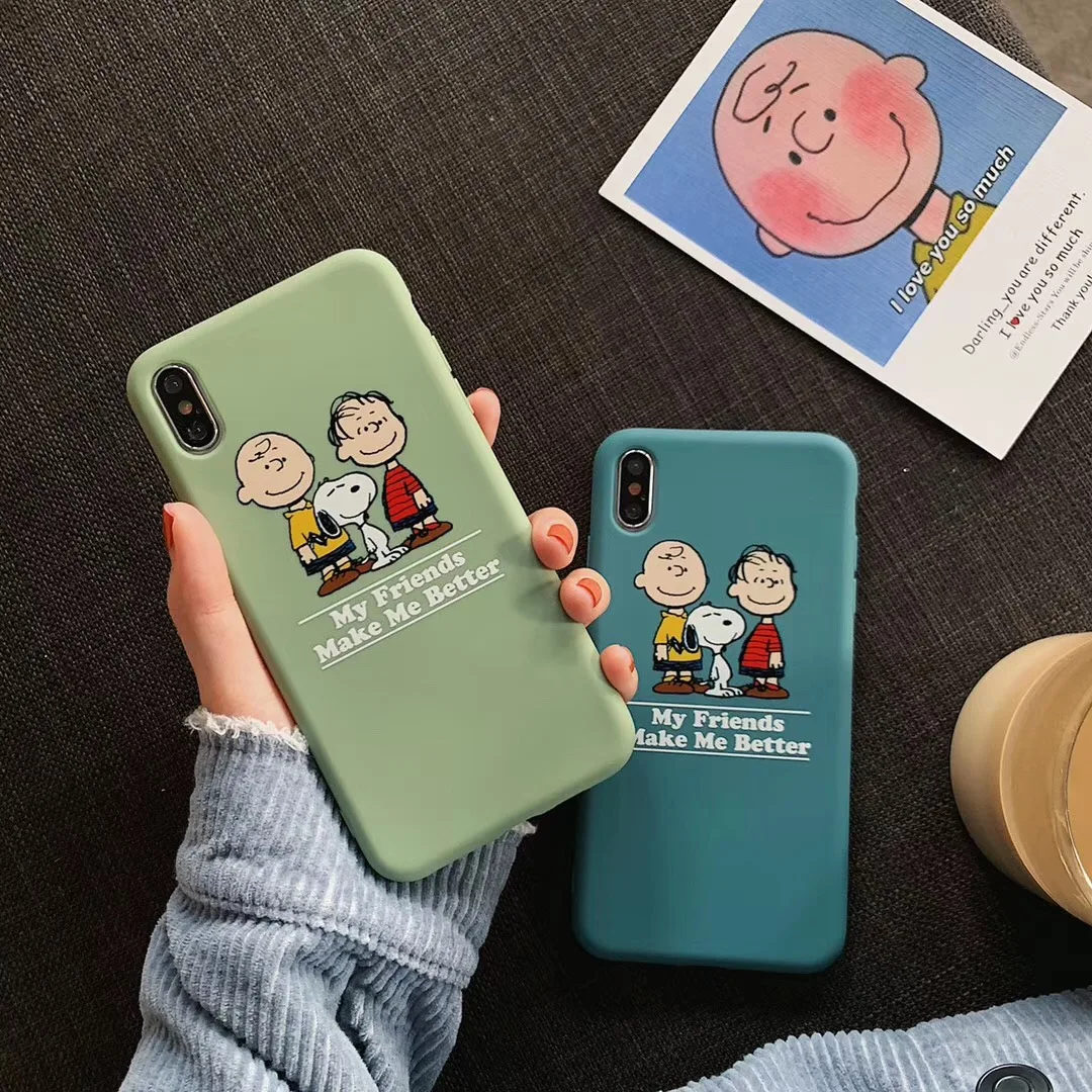 Candy TPU for 8 7 6S 6Plus soft shell anime cute Japan cartoon Charlie Brown Lucy dog friend phone case for iPhone XR XS MAX
Candy TPU for 8 7 6S 6Plus soft shell anime cute Japan cartoon Charlie Brown Lucy dog friend phone case for iPhone XR XS MAX