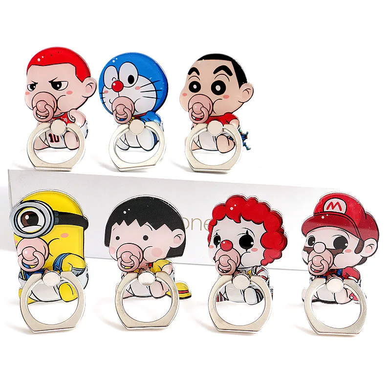 Minions Cute Cat Mario Mobile Phone Holder Ring Universal Cartoon Finger Ring Holder Stand Suporte Celular for IPhone Xiaomi
Minions Cute Cat Mario Mobile Phone Holder Ring Universal Cartoon Finger Ring Holder Stand Suporte Celular for IPhone Xiaomi