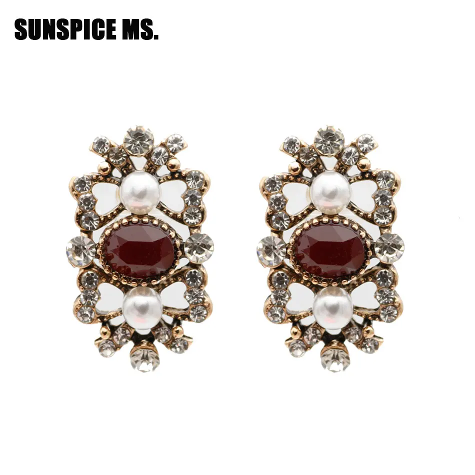New Bohemia Bead Stud Earring For Women Vintage Resin Antique Bronze Ethnic Jewelry Turkish Wedding Bijoux 2018 Drop Shipping
New Bohemia Bead Stud Earring For Women Vintage Resin Antique Bronze Ethnic Jewelry Turkish Wedding Bijoux 2018 Drop Shipping