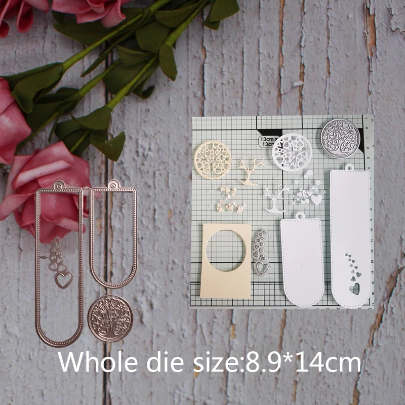 Bookmark heart Metal steel frames Cutting Dies stencils For DIY Scrap booking Photo Album Embossing paper Cards 8.9*14cm
Bookmark heart Metal steel frames Cutting Dies stencils For DIY Scrap booking Photo Album Embossing paper Cards 8.9*14cm