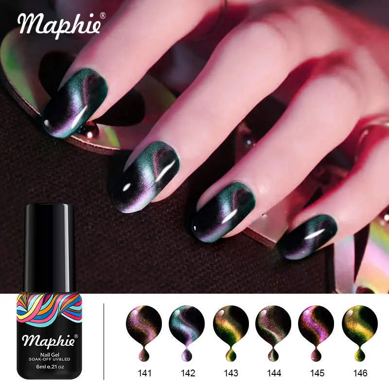 Maphie 3D Chameleon Magnetic UV Nail Gel Polish Cat Eyes UV Nail Gel Lacquer Need Magnet Stick Led Gel Nail Polish Varnish 6ML
Maphie 3D Chameleon Magnetic UV Nail Gel Polish Cat Eyes UV Nail Gel Lacquer Need Magnet Stick Led Gel Nail Polish Varnish 6ML