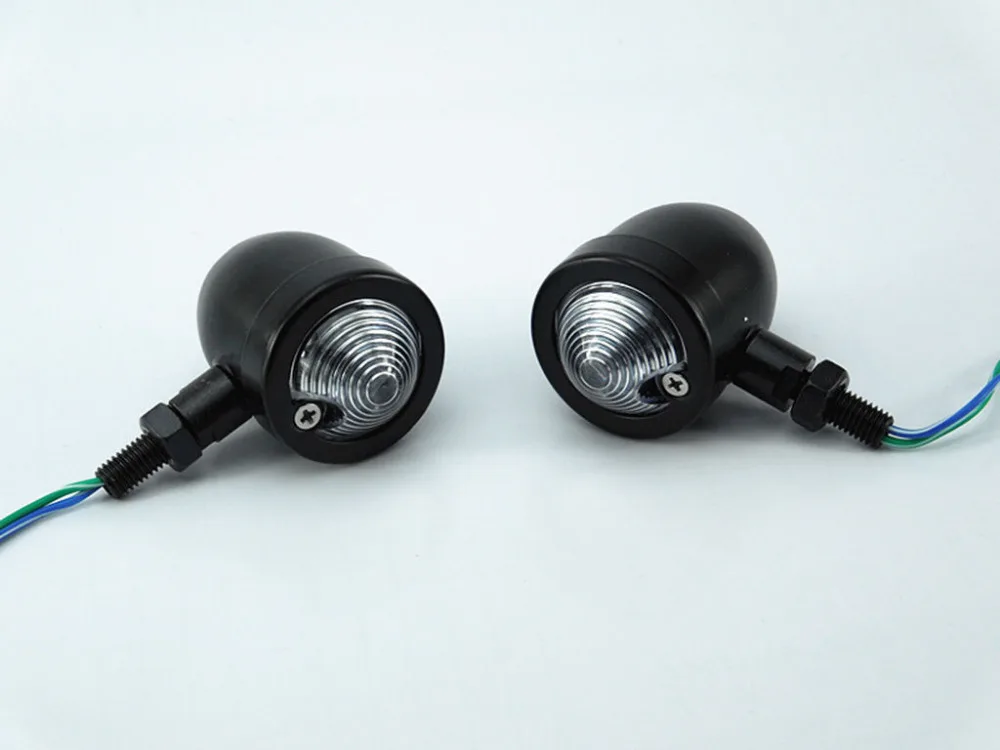 Motorcycle Black Bullet Turn Signal Lights Blinker for Kawasaki Vulcan VN 500 750 900 1700 Honda Harley Yamaha Suzuki
Motorcycle Black Bullet Turn Signal Lights Blinker for Kawasaki Vulcan VN 500 750 900 1700 Honda Harley Yamaha Suzuki