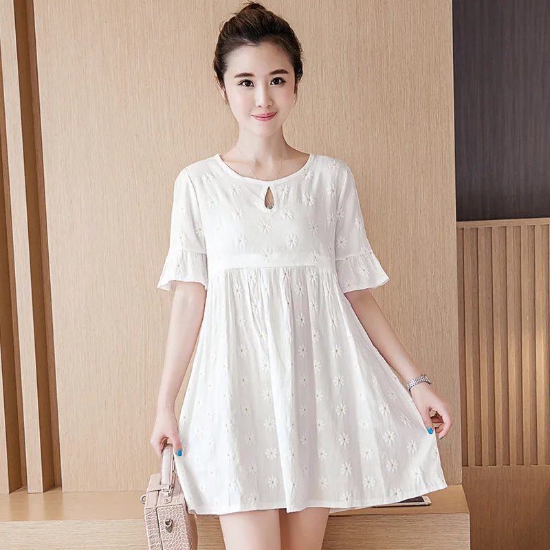 Autumn Floral Sunflower Maternity Clothing Linen Nursing Clothes Pregnant Women Dresses Short Sleeve Pregnant Clothing BB43
Autumn Floral Sunflower Maternity Clothing Linen Nursing Clothes Pregnant Women Dresses Short Sleeve Pregnant Clothing BB43