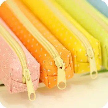 Kawaii Dot Canvas Pen Bag Cute Candy Color Pencil Case Stationery Pouch For Girls Gift Office School Supplies
Kawaii Dot Canvas Pen Bag Cute Candy Color Pencil Case Stationery Pouch For Girls Gift Office School Supplies