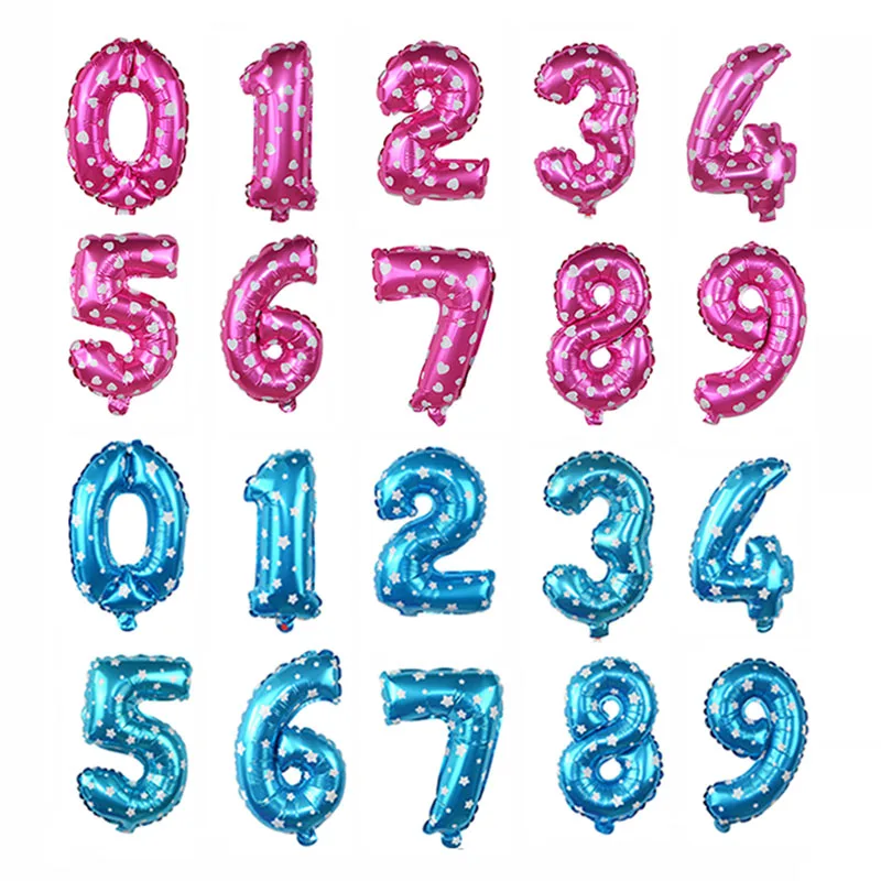 32inch Rose/Blue Balloons Large Number Balloons Foil Balloon Birthday Party Anniversary Festival Decoration Favors
32inch Rose/Blue Balloons Large Number Balloons Foil Balloon Birthday Party Anniversary Festival Decoration Favors
