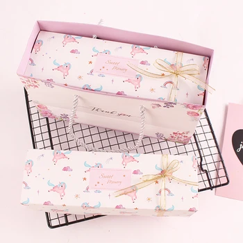 New 21.5*7*5cm 10pcs Macarons Pink unicorn Macaron Chocolate Paper Box Storage Boxes Christmas Birthday Party Gifts Packaging
New 21.5*7*5cm 10pcs Macarons Pink unicorn Macaron Chocolate Paper Box Storage Boxes Christmas Birthday Party Gifts Packaging