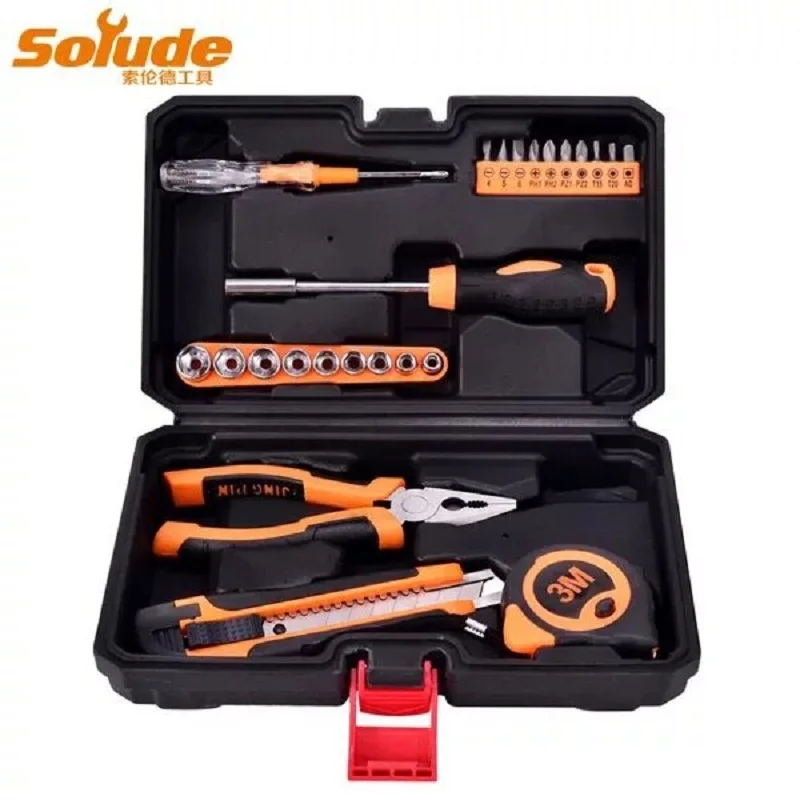 24pcs Home Hardware Electrician Carpentry Manual Repair Electric Tool Set Multifunctional Repair Combination Toolbox Set
24pcs Home Hardware Electrician Carpentry Manual Repair Electric Tool Set Multifunctional Repair Combination Toolbox Set