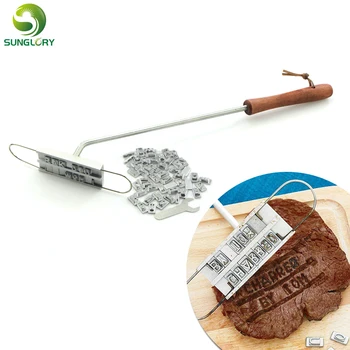 Personality Steak Meat Barbecue BBQ Meat Branding Iron With Changeable 55 Letters BBQ Tool Barbecue Accessories Cooking Tools
Personality Steak Meat Barbecue BBQ Meat Branding Iron With Changeable 55 Letters BBQ Tool Barbecue Accessories Cooking Tools