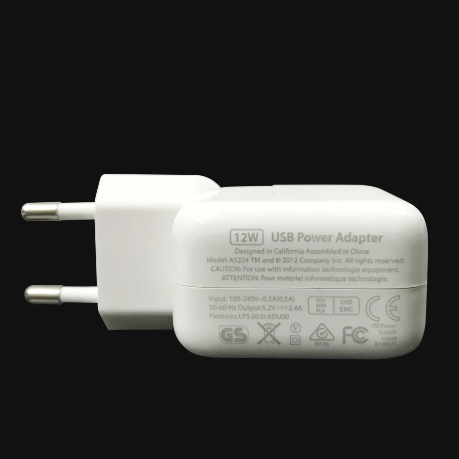 USB адаптер питания для быстрой зарядки 2 4 А 12 Вт|Зарядные устройства| |