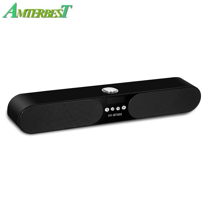AMTERBEST Wireless Bluetooth Speaker Portable Speaker Sound System 3D Stereo Music Surround for Phones TV Ccomputers
AMTERBEST Wireless Bluetooth Speaker Portable Speaker Sound System 3D Stereo Music Surround for Phones TV Ccomputers