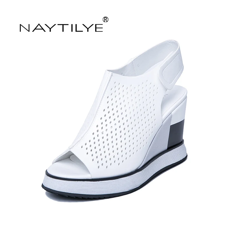 NAYTILYE ECO-leather gladiator sandals Summer shoes woman back strap super high heels wedges hook&loop pink white size 35-40
NAYTILYE ECO-leather gladiator sandals Summer shoes woman back strap super high heels wedges hook&loop pink white size 35-40