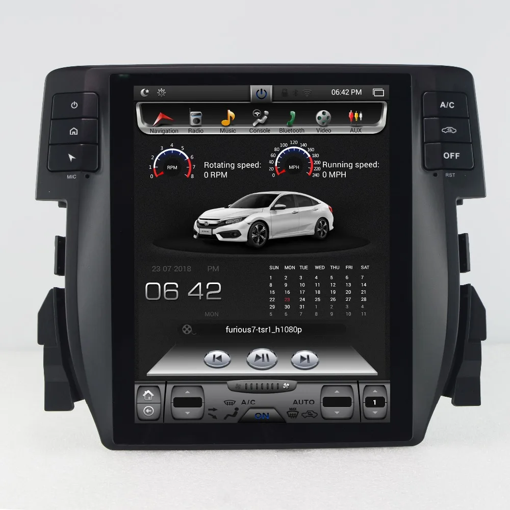 CHOGATH 10.4 ''android 7.0 Vertical Screen system Car Radio GPS Multimedia Stereo for Honda Civic 2016 2017 with Maps,bluetooth
CHOGATH 10.4 ''android 7.0 Vertical Screen system Car Radio GPS Multimedia Stereo for Honda Civic 2016 2017 with Maps,bluetooth
