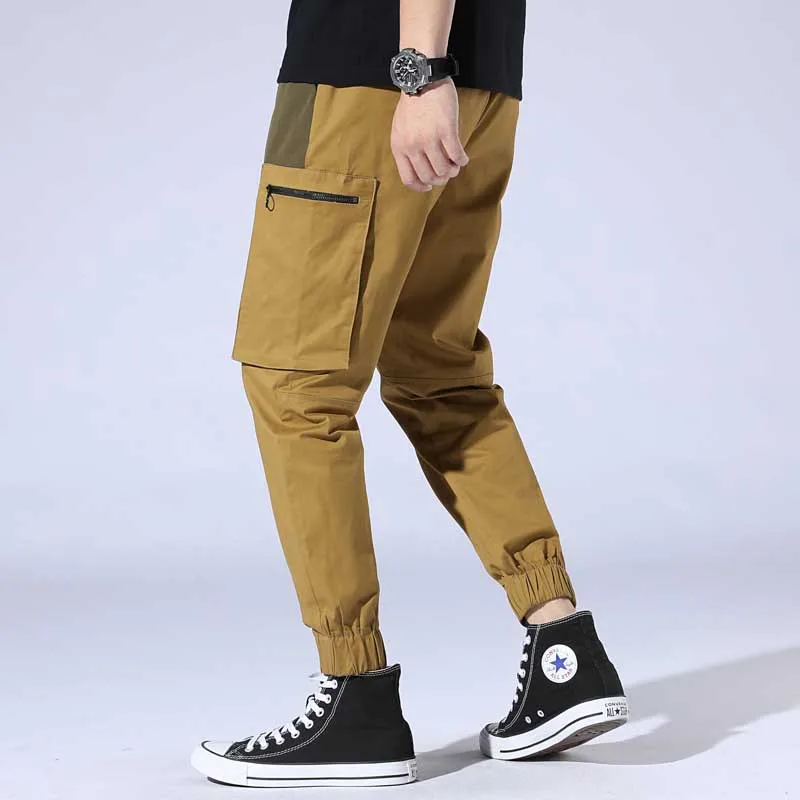 Korean Fashion Men Cargo Pants Casual Fittness Clothing Cotton Joggers Streetwear Trousers Harem Pants
Korean Fashion Men Cargo Pants Casual Fittness Clothing Cotton Joggers Streetwear Trousers Harem Pants