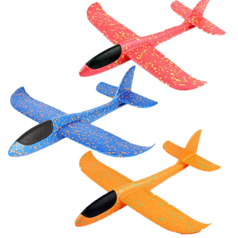 10pcs/lot EPP Foam Hand Throw Airplane Outdoor Launch Glider Plane Kids Gift Toy 48cm/37cm Interesting Toys Assemble Airplane
10pcs/lot EPP Foam Hand Throw Airplane Outdoor Launch Glider Plane Kids Gift Toy 48cm/37cm Interesting Toys Assemble Airplane