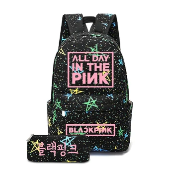 WISHOT KPOP Korean Blackpink Jennie Lisa Rose Starry sky backpack for teenagers men Student School Bags travel Shoulder Bag
WISHOT KPOP Korean Blackpink Jennie Lisa Rose Starry sky backpack for teenagers men Student School Bags travel Shoulder Bag