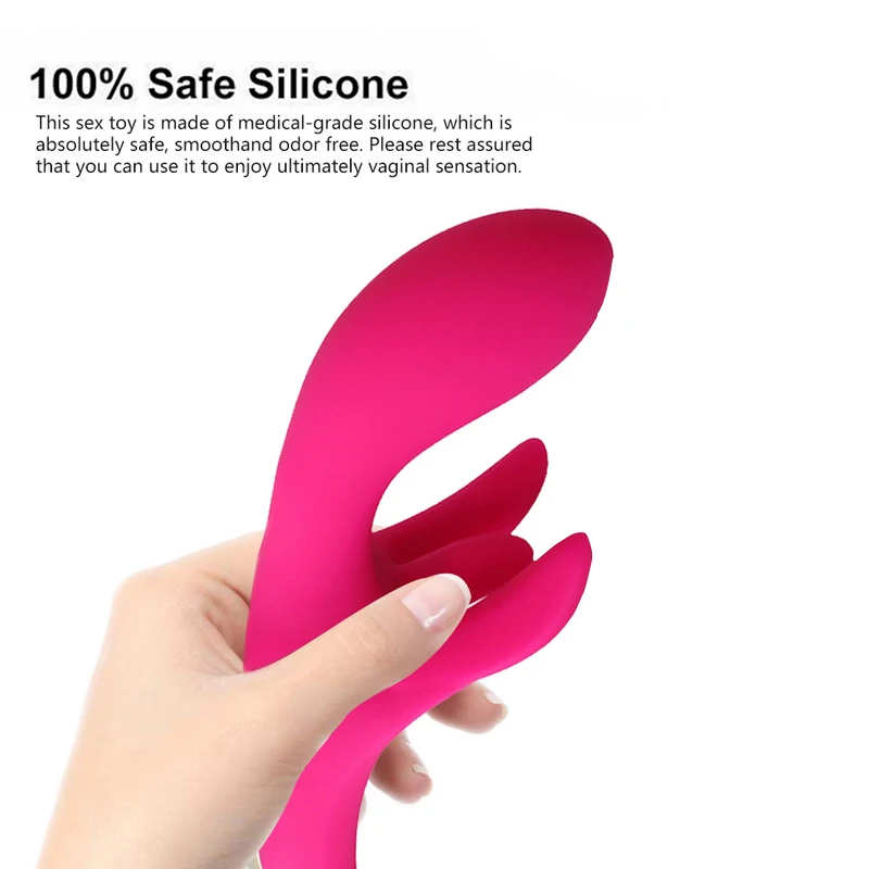 Rechargable Vibrators Sex Toys for Women 10 speeds Silicon Big Dildo Vibrator AV Magic Wand G spot Rabbit Vibrating Massage for Couples-2