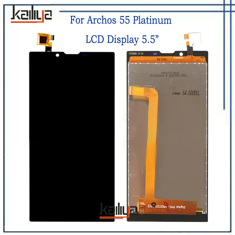 For Archos 55 Platinum Mobile Phone LCD Display with 5.5 inch Black Touch Screen Digitizer Assembly Replacement For 55 Platinum
For Archos 55 Platinum Mobile Phone LCD Display with 5.5 inch Black Touch Screen Digitizer Assembly Replacement For 55 Platinum