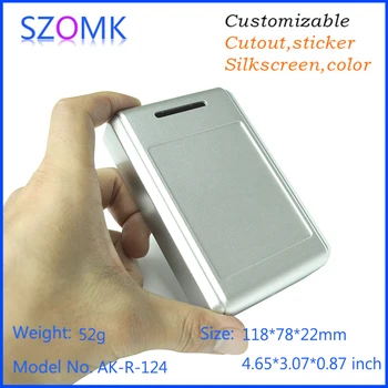 4 pcs a lot FRID reader junction box 118*78*22mm szomk project box amplifiers case plastic box for electronic project
4 pcs a lot FRID reader junction box 118*78*22mm szomk project box amplifiers case plastic box for electronic project