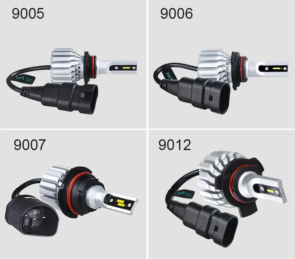 MeeToo H7 Led Bulb H4 Led Headlight Auto Fanless 10000LM H1 H11 Bombillas Led Para Automovil H15 9005 Hb4 Csp Chips Car Lamp 72W (15)