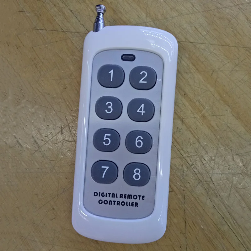 30pcs/set 433MHz Wireless Remote Controls RF Transmitter 8 Buttons Battery Inside
30pcs/set 433MHz Wireless Remote Controls RF Transmitter 8 Buttons Battery Inside